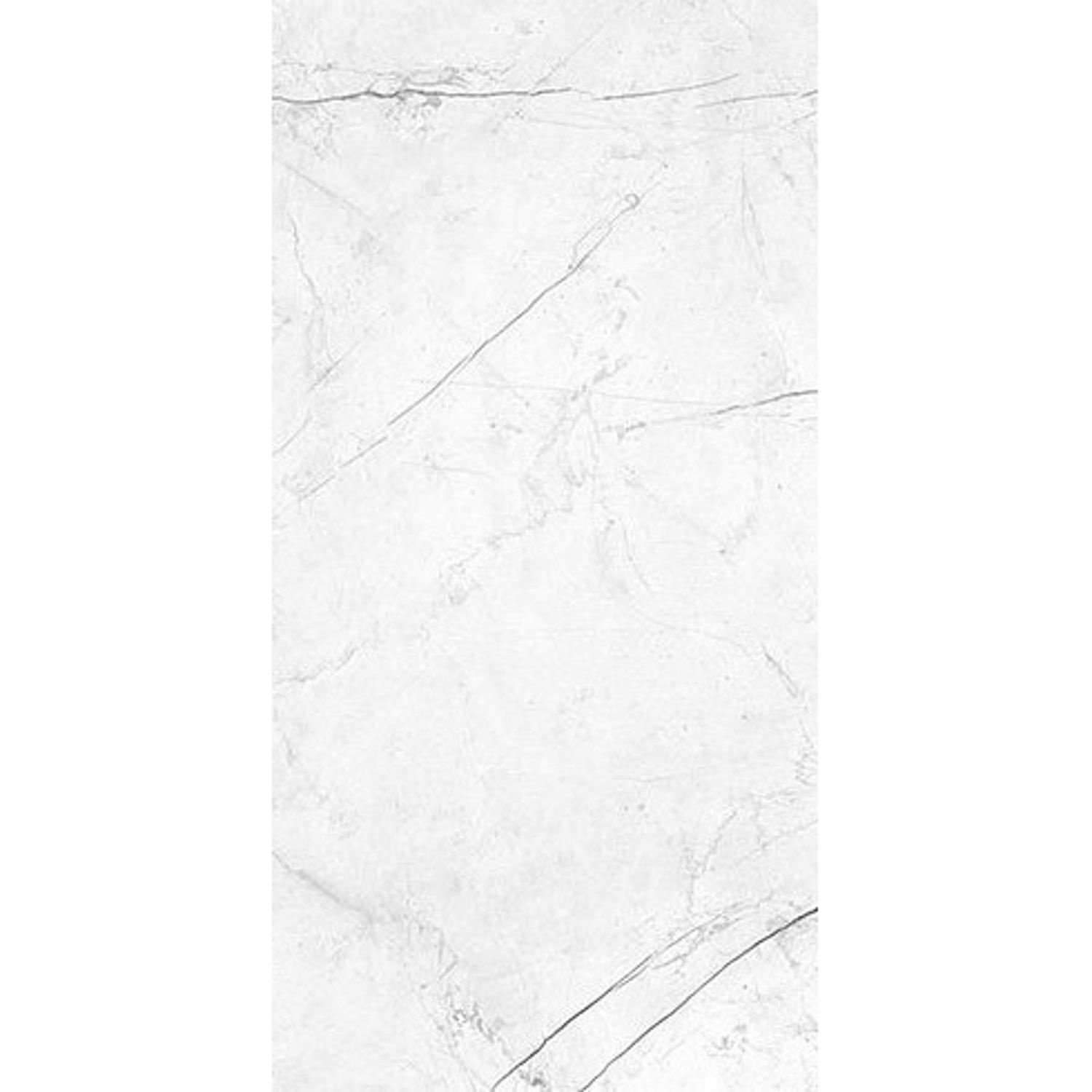 Energieker Vloertegel  Ekxtreme Marquina Naturale 30x60 cm Marmerlook Mat Wit 