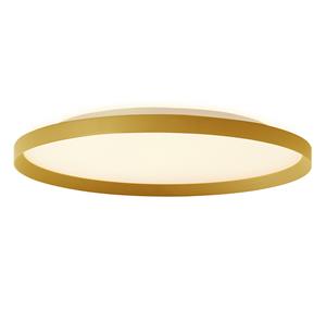 Steinhauer Plafonnière Flady | 2 lichts | led | 7 cm | goud | warm wit