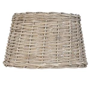 Clayre & Eef Lampenkap Ø 30x19 cm Beige Rotan Rond Rieten Lampenkap