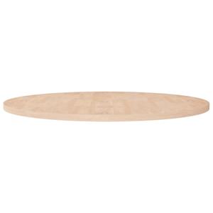 VidaXL Tafelblad rond Ø90x2,5 cm onbehandeld massief eikenhout