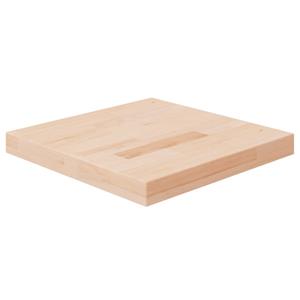 VidaXL Tafelblad vierkant 40x40x4 cm onbehandeld massief eikenhout