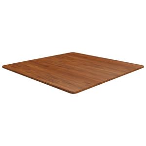 VidaXL Tafelblad vierkant 90x90x1,5 cm behandeld eiken donkerbruin