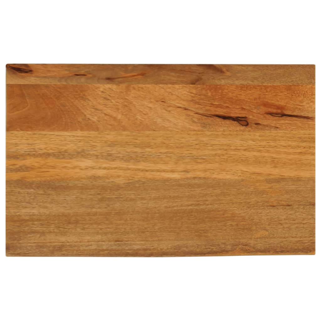 VidaXL Tafelblad met natuurlijke rand 40x20x2,5 cm massief mangohout