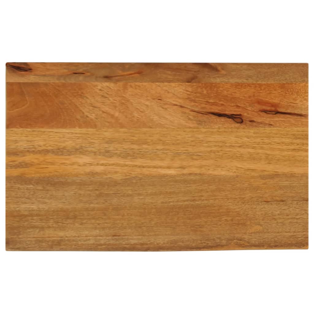 VidaXL Tafelblad met natuurlijke rand 40x30x3,8 cm massief mangohout