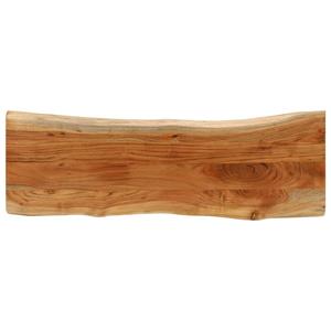 VidaXL Tafelblad rechthoekig natuurlijke rand 120x40x3,8 cm acaciahout