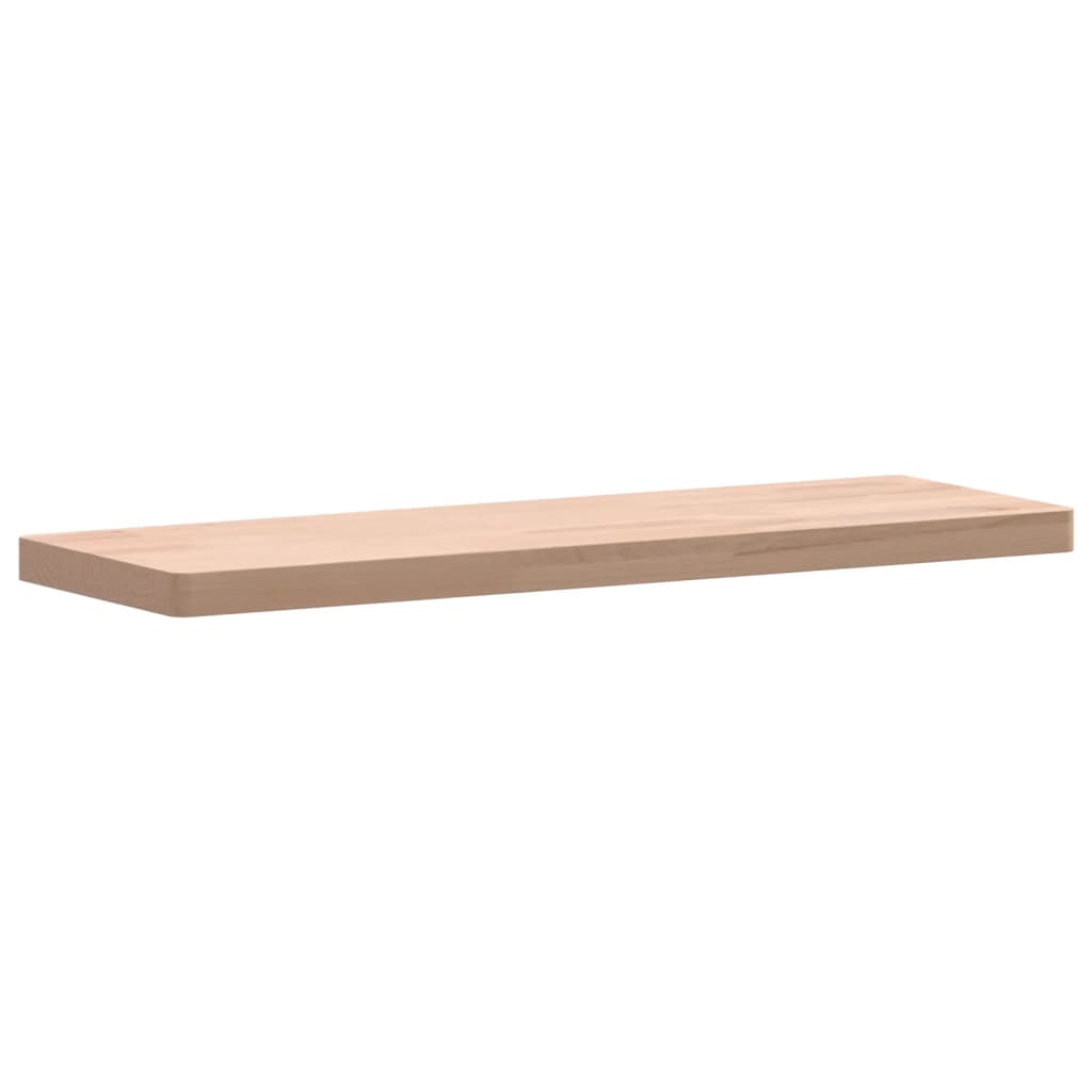 vidaXL Wandschap 60x20x2,5 cm massief beukenhout