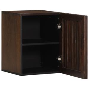 vidaXL Badkamerwandkast 38x34x48 cm massief mangohout bruin