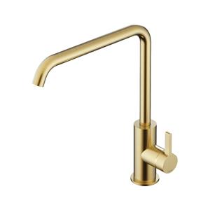 Hotbath Keukenmengkraan  Ace Met draaibare uitloop 29 cm Geborsteld Messing PVD