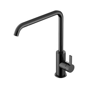 Hotbath Keukenmengkraan  Ace Met draaibare uitloop 29 cm Gepolijst Zwart PVD