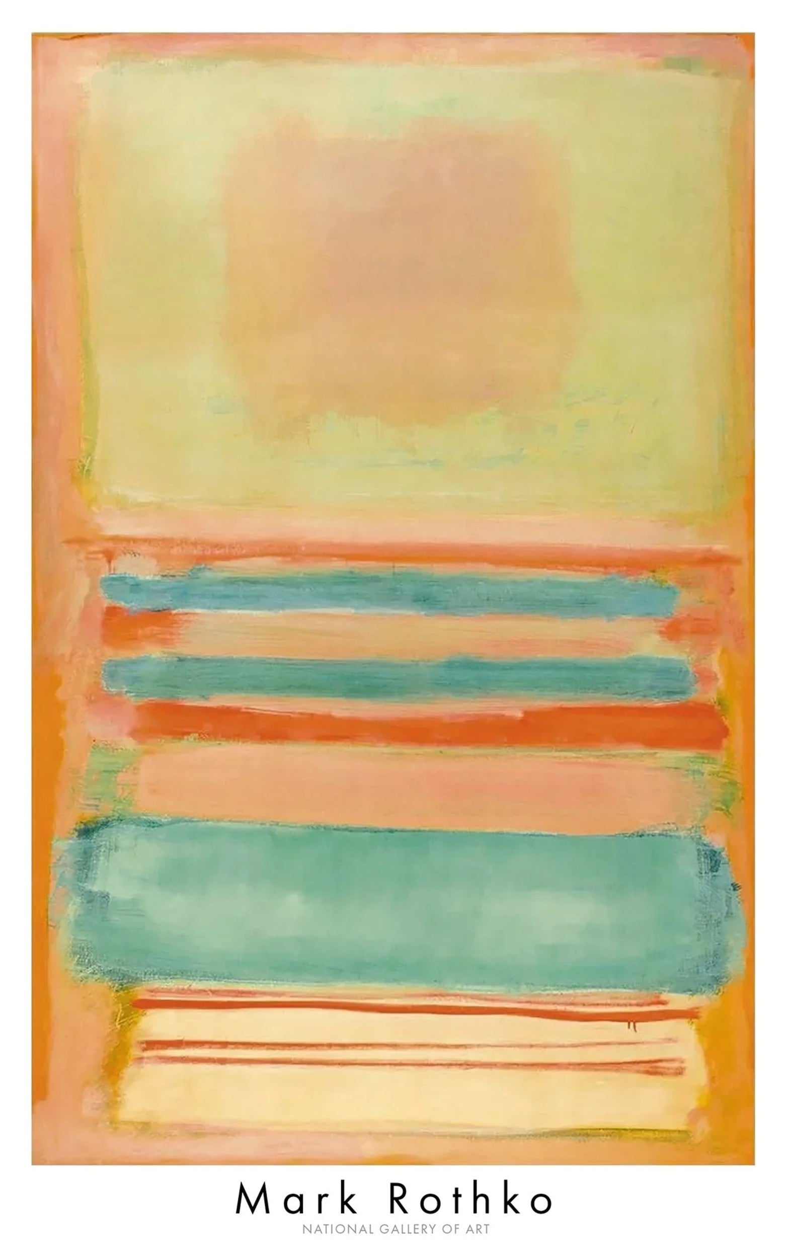 PGM Kunstdruk Mark Rothko No. 7 / No. 11 1949 63,5x101,5cm