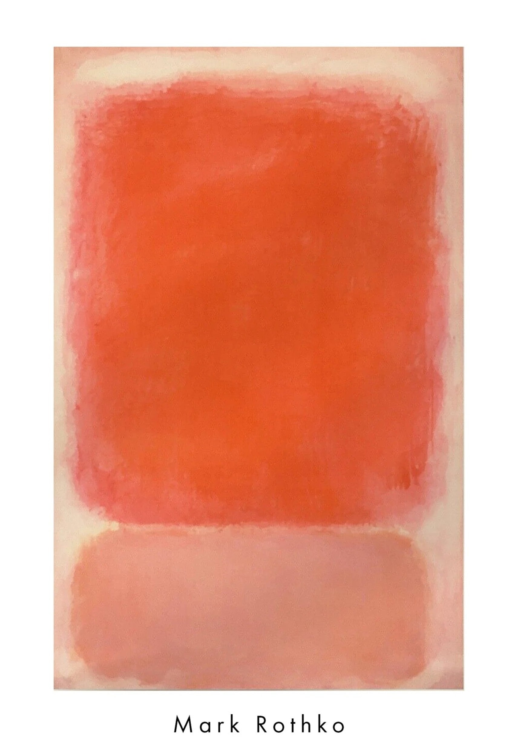 PGM Kunstdruk Mark Rothko Red and Pink on Pink 1953 55,5x81,5cm