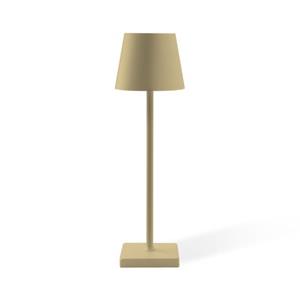 FlinQ Tafellamp Nova - Goud - 38cm - Oplaadbaar En Met Touch Bediening