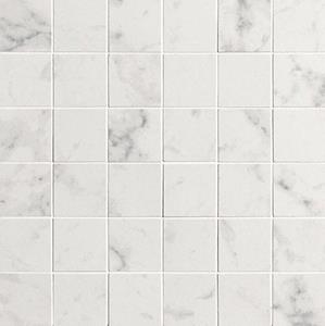 Jabo Tegelsample:  Roma Stone Carrara Delicato mozaïek 5x5cm