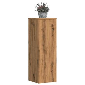 VidaXL Plantenstandaards 2 st 33x33x100 cm hout artisanaal eiken