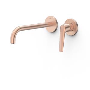 Tres Wastafelkraan Inbouw  Fuji 23.7 Cm Mat Rose Gold