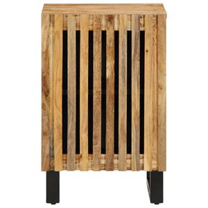 vidaXL Badkamerkast 38x34x58 cm massief ruw mangohout