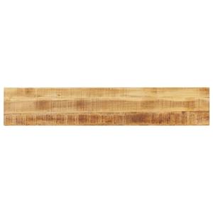 VidaXL Tafelblad rechthoekig 140x30x3,8 cm massief ruw mangohout