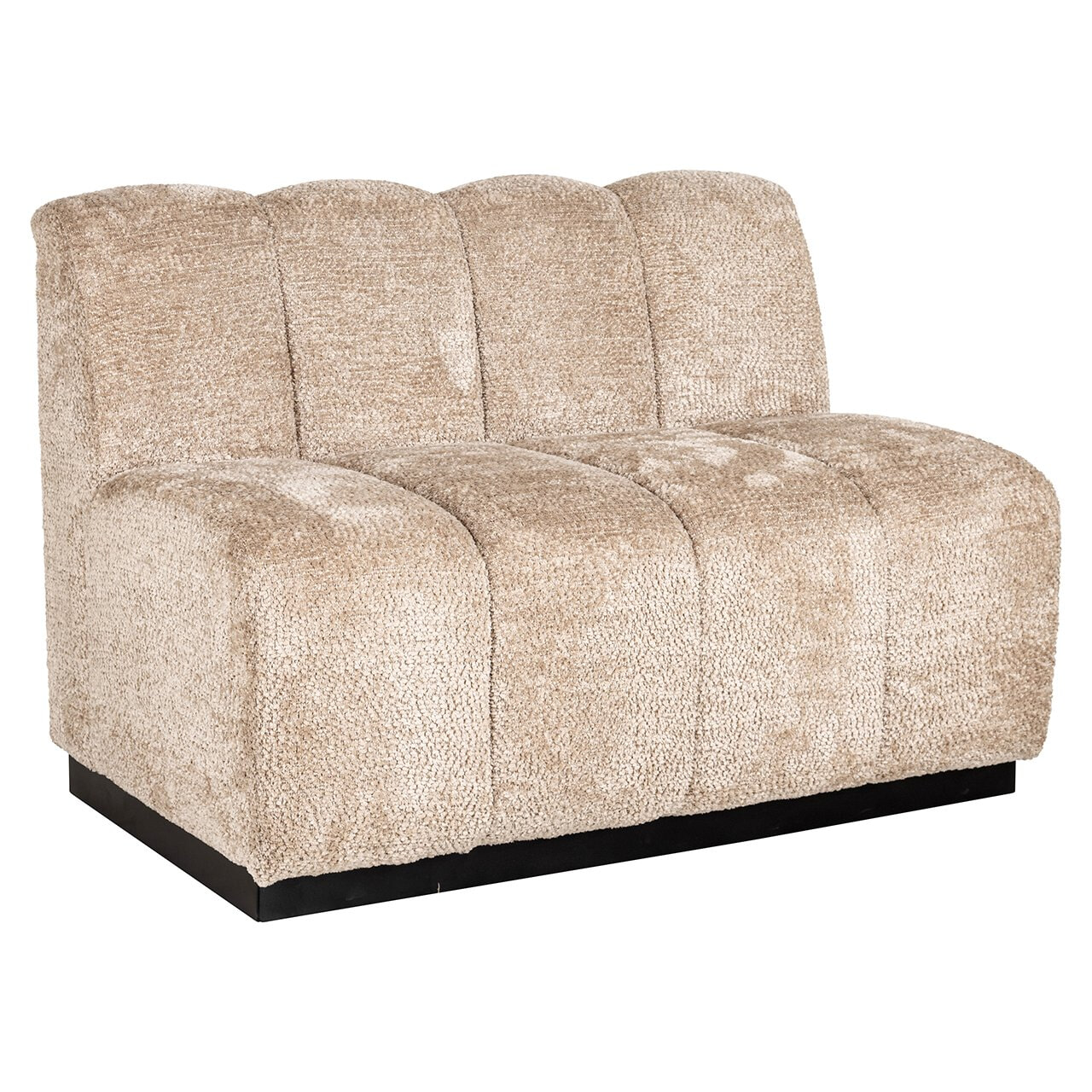 Richmond Interiors Richmond Eetkamerbank Hillpark Chenille - Beige