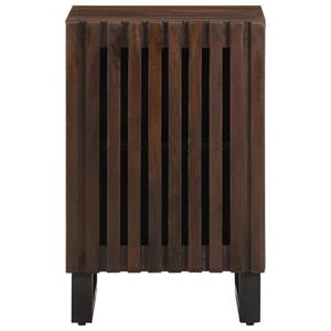 vidaXL Badkamerkast 38x34x58 cm massief mangohout bruin