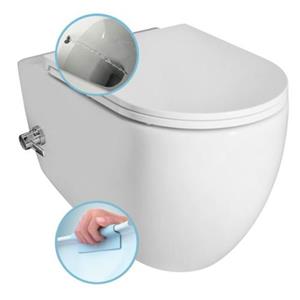 Isvea  Toilet - Badkamer - Hangend - Bidet - Wit - Inclusief Bevestigingsset