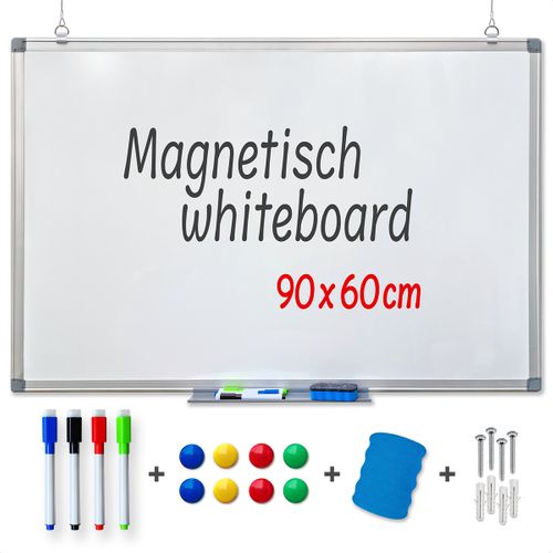 Goliving Whiteboard Met Stiften - 60x 90 - Magnetisch - Weekplanner - Schoolbord