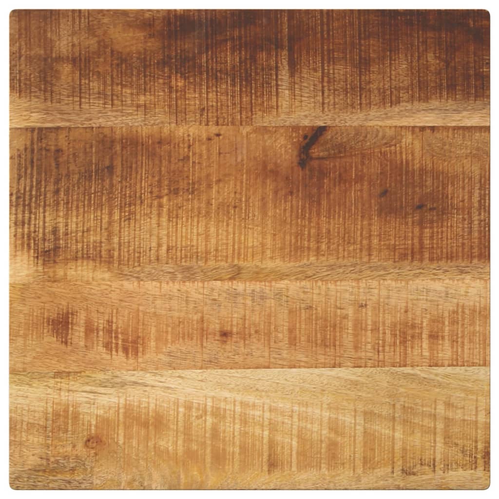 VidaXL Tafelblad vierkant 40x40x2,5 cm massief ruw mangohout