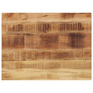 VidaXL Tafelblad rechthoekig 90x50x2,5 cm massief ruw mangohout