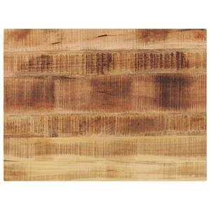 VidaXL Tafelblad rechthoekig 70x60x2,5 cm massief ruw mangohout