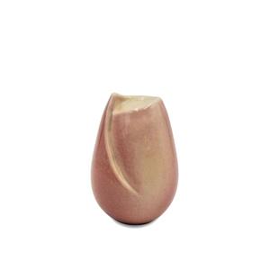 Gedenk Idee Memorialshop Tulp urn in Bordeaux keramiek 10cm