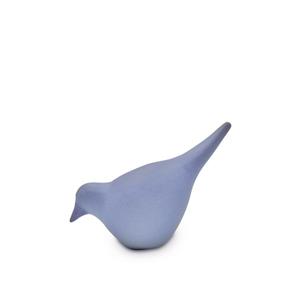 Gedenk Idee Memorialshop Vogel urn in Lavendel keramiek 8cm