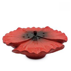 Gedenk Idee Memorialshop Klaproos bloemen urn in Rood keramiek (4000ml)