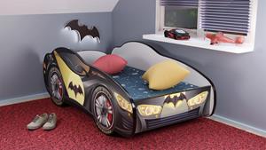 Top Beds Kleuterbed  Racing Car 80x160 Hero Bat Car Incl. Matras