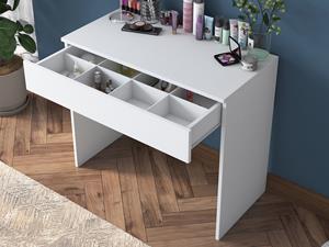 Mobistoxx Make-up tafel MARGUERITE 1 lade wit