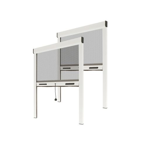 AVOSDIM Rolhor Op Maat Te Snijden Alu - B 150 X H 230 Cm - Wit - 2 Stuks