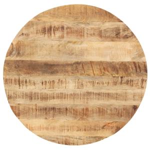 VidaXL Tafelblad rond 25-27 mm 50 cm massief mangohout