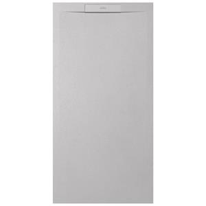 Zenon Essenza West Douchebak - 100x70cm - antislip - antibacterieel - mineraalmarmer - rechthoek - Ego wit 400000000000039752