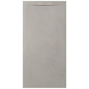 Zenon Essenza West Douchebak - 100x70cm - antislip - antibacterieel - mineraalmarmer - rechthoek - Ego Cream (creme) 400000000000039704