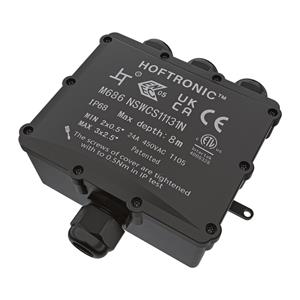 HOFTRONIC™ Lasdoos - IP68 Waterdicht - Voor 4 kabels - 4 tot 18 mm - Geschikt voor YMvK - Waterdichte Connector - Waterdichte Kabelverbinder