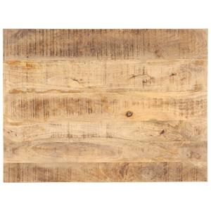 VidaXL Tafelblad 25-27 mm 80x60 cm massief mangohout