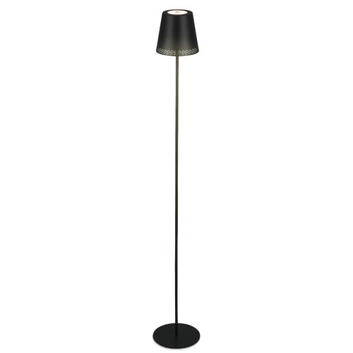 Briloner  Vloerlamp - 1438015 - Zwart - 190x1300mm (dxh) - Usb-c, Dimbaar