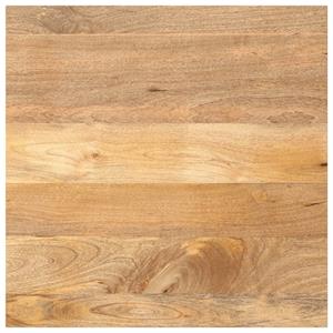 VidaXL Tafelblad vierkant 70x70x2,5 cm massief mangohout