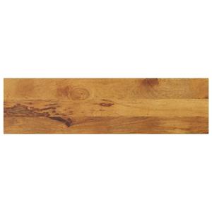 VidaXL Tafelblad rechthoekig 110x40x2,5 cm massief mangohout