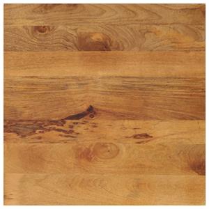 VidaXL Tafelblad vierkant 70x70x2,5 cm massief mangohout