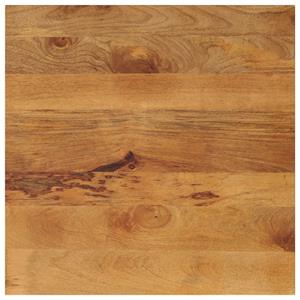 VidaXL Tafelblad vierkant 80x80x2,5 cm massief mangohout