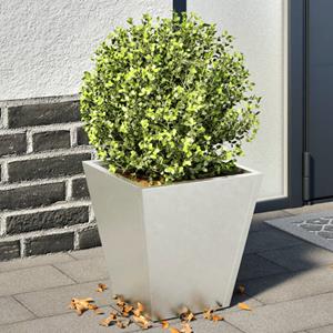 VidaXL Plantenbakken 2 st 30x30x30 cm roestvrij staal