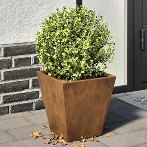 VidaXL Plantenbakken 2 st 30x30x30 cm cortenstaal