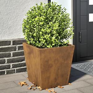 VidaXL Plantenbakken 2 st 40x40x40 cm cortenstaal