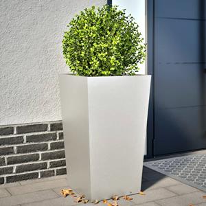 VidaXL Plantenbakken 2 st 45x45x75 cm roestvrij staal