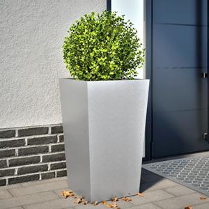 VidaXL Plantenbak 45x45x75 cm gegalvaniseerd staal