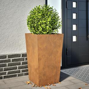 VidaXL Plantenbak 45x45x75 cm cortenstaal